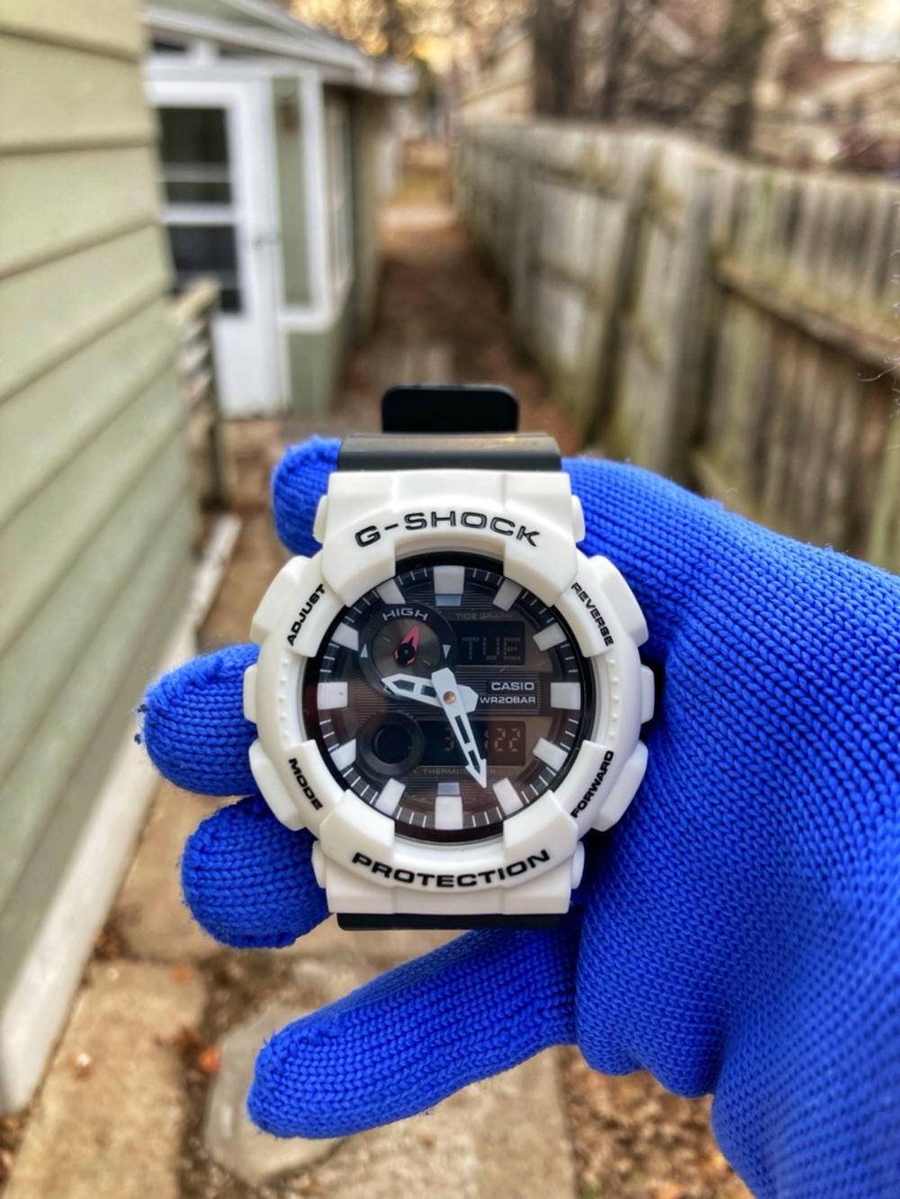 Casio G Shock Rare Black and White Color-watch